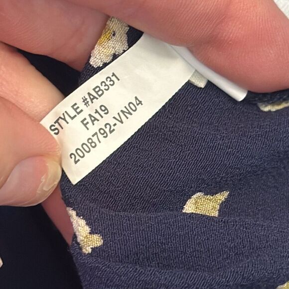 MADEWELL Button-Back Easy Dress in Daisy Dots Style AB331 - Picture 8 of 8